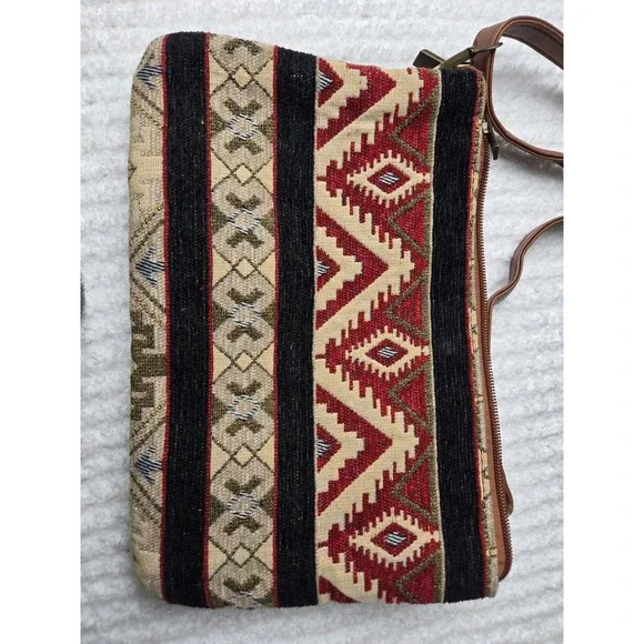 Canyon Sky Southwestern Aztec  Tribal Pattern Crossbody Purse Handbag - Picture 11 of 14